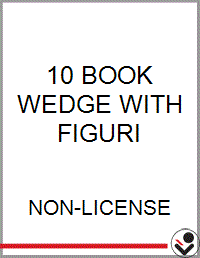 10 BOOK WEDGE WITH FIGURI - Bookseller USA