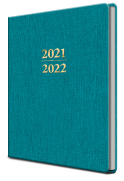 2022 Large Teal Planner - Bookseller USA