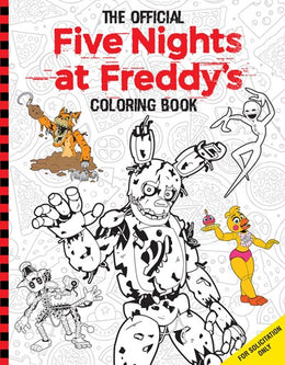 Official Five Nights at Freddy's Coloring Book - Bookseller USA