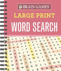 Brain Games Large Print Word Search - Bookseller USA