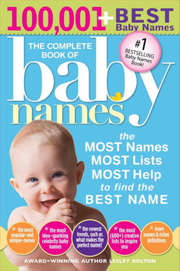Complete Book of Baby Names, The - Bookseller USA