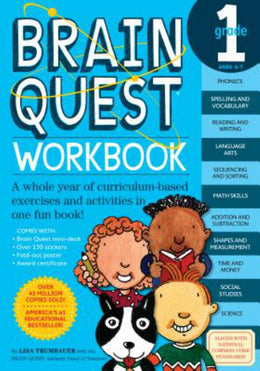 Brain Quest Workbook Grade 1 (Paperback) - Bookseller USA