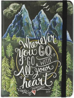 Wherever You Go, Go with All Your Heart Journal (Diary, Notebook) - Bookseller USA