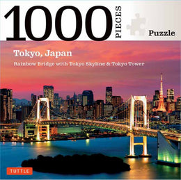 Tokyo Skyline Jigsaw Puzzle - 1,000 Pieces - Bookseller USA