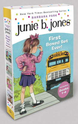 Junie B. Jones's First Boxed Set Ever! (Books 1-4) Paperback – Box set - Bookseller USA