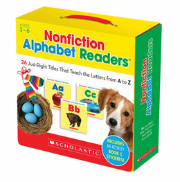 Nonfiction Alphabet Readers Parent Pack: 26 Just-Right Titles That Teach the Letters from a to Z - Bookseller USA
