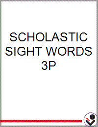 SCHOLASTIC SIGHT WORDS 3P - Bookseller USA