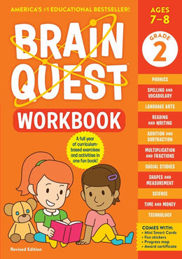 Brain Quest Workbook: 2nd Grade (Revised Edition) - Bookseller USA
