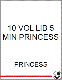 10 VOL LIB 5 MIN PRINCESS - Bookseller USA