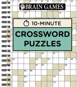 Brain Games 10 Min Crossword Puzzles - Bookseller USA