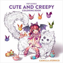 Pop Manga Cute and Creepy Coloring Book - Bookseller USA